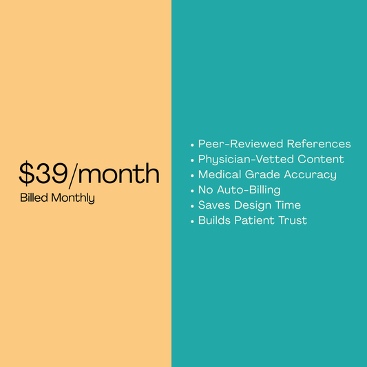 Monthly Plan for Direct Primary Care Social Media Templates (08 Templates a Month)